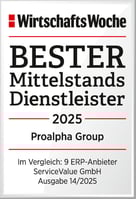 WiWo Bester Mittelstandsdienstleister 2025 WiWo Bester Mittelstandsdienstleister 2025