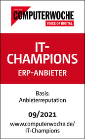 IT-Champions Siegel der Computerwoche