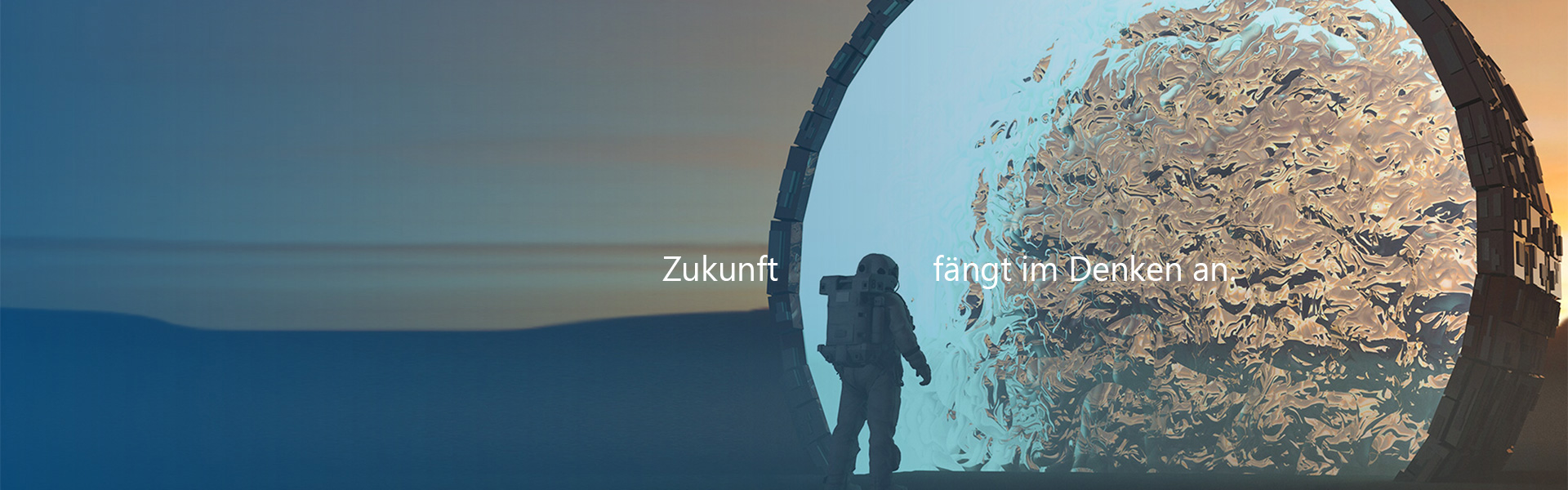 Zukunft fängt im Denken an