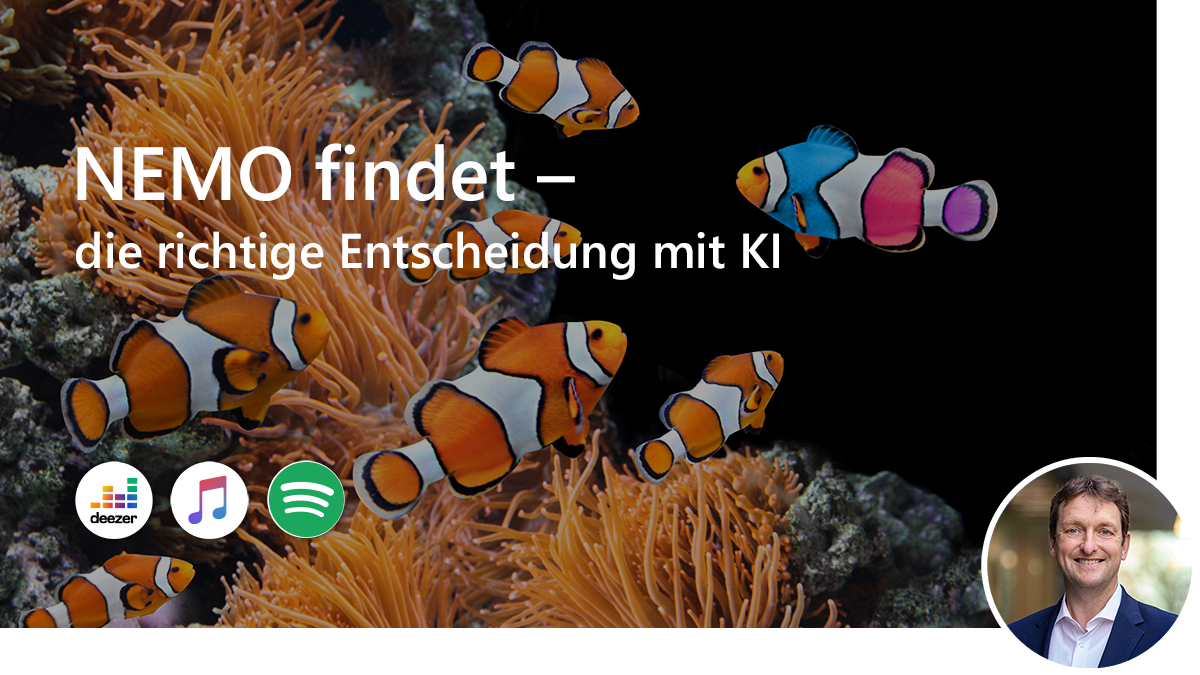 NEMO findet die richtige Entscheidung mit KI NEMO findet die richtige Entscheidung mit KI