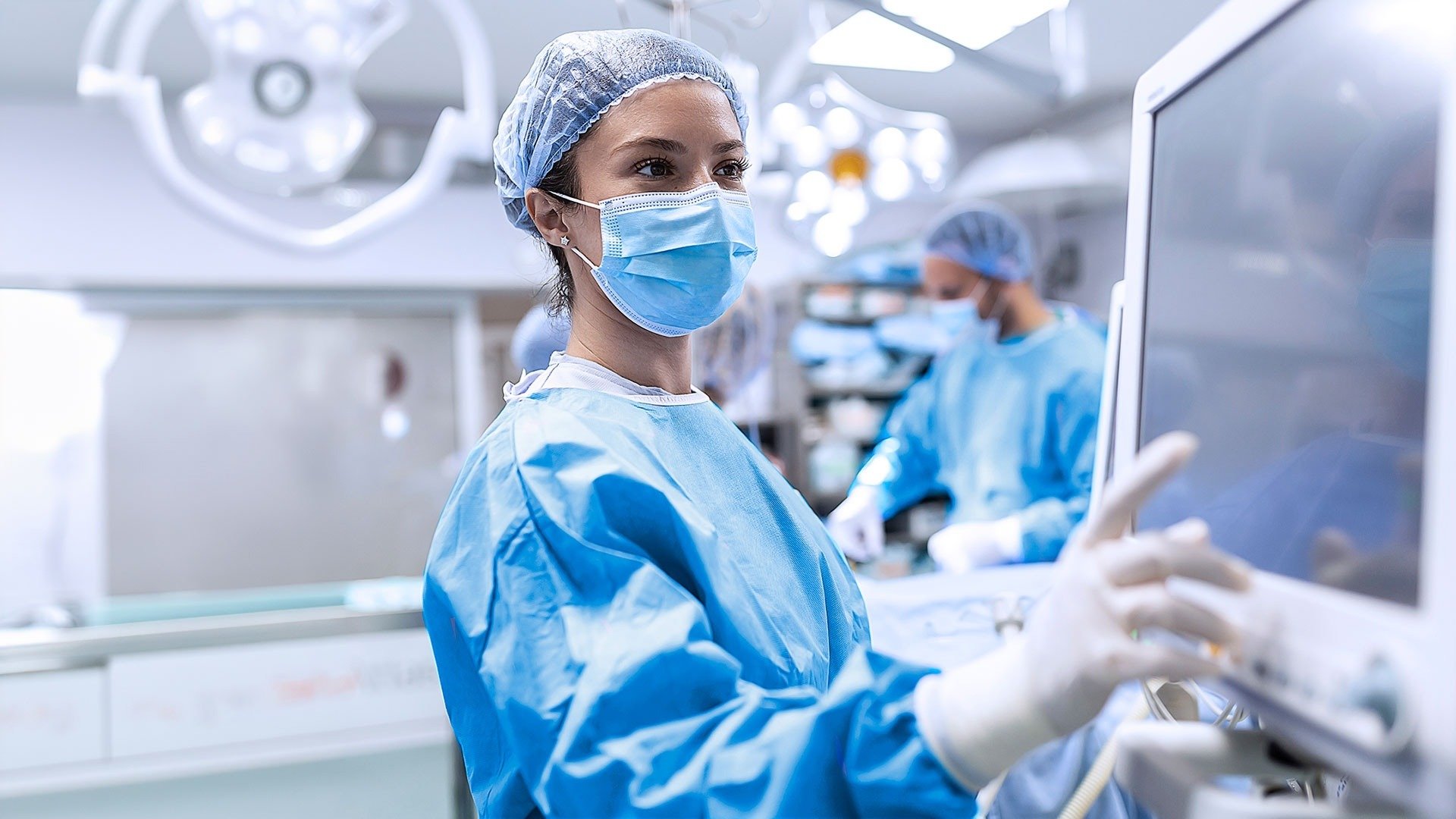 Medizinische Fachkraft - KI in der Medizin unterstützt Diagnosen