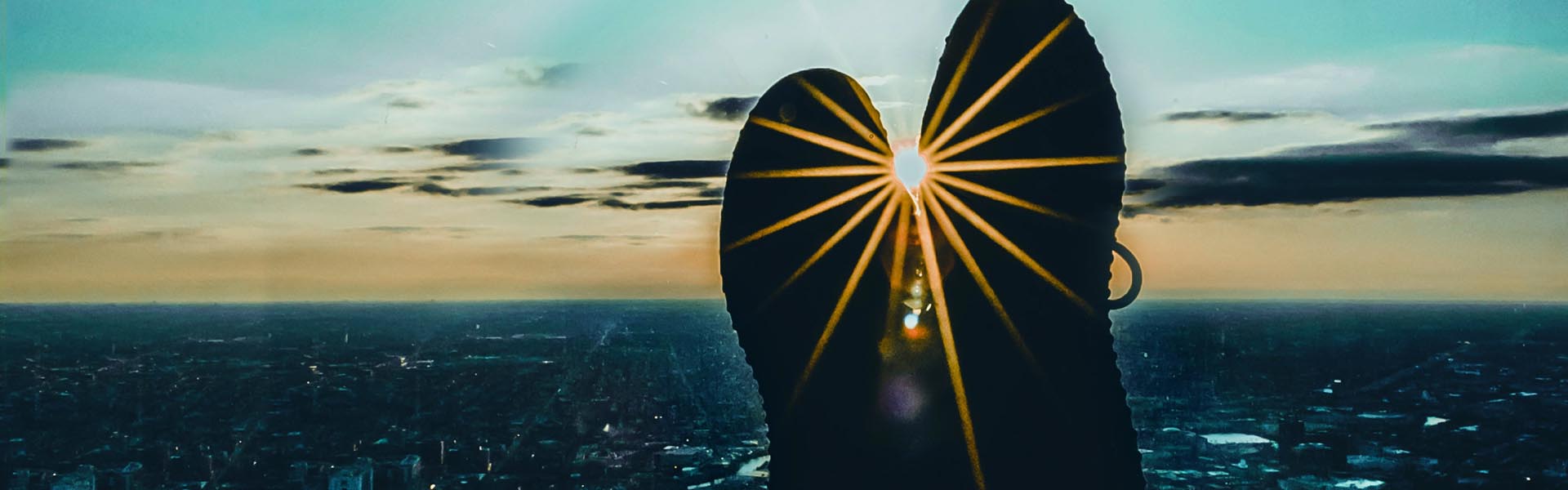 Schuhe vor Sonnenuntergang