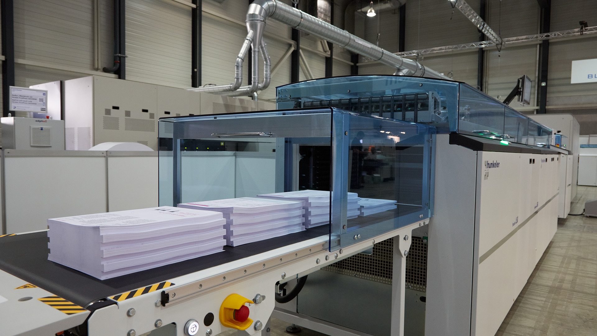 Die Hunkeler-Produktion in Aktion. 